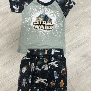 Star Wars Kids Matching Set - Gray and Black